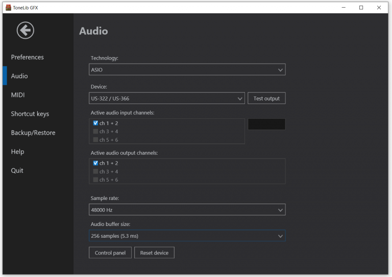 Managing audio buffer