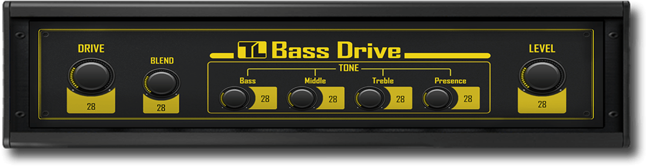 BassDrive Unit - Legendary Effect Pedal - Now in a Form of Plugin