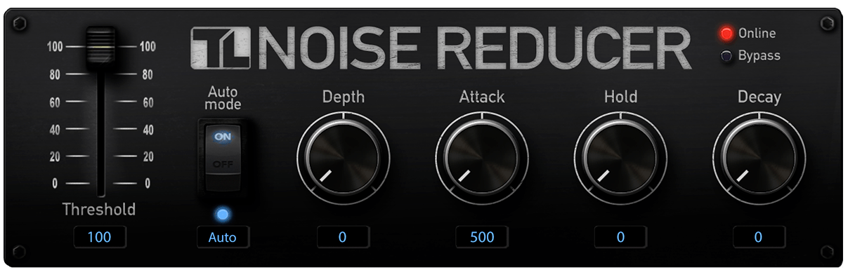 Studio Noise Gate Rack Effect in a plugin format