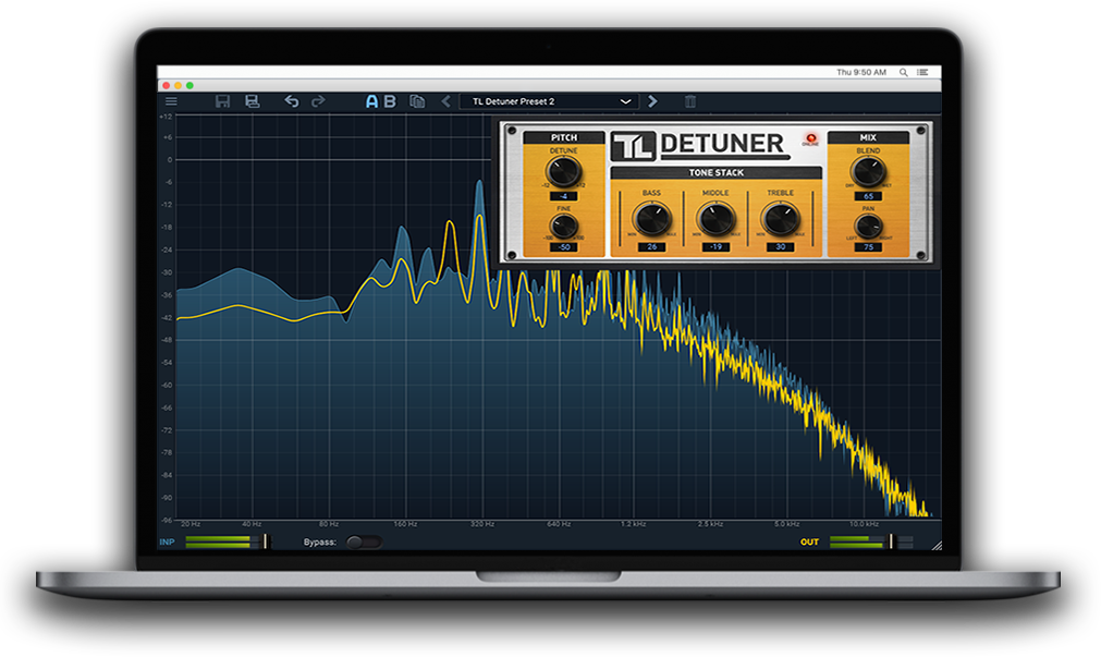 Totally customizible interface | TL Detuner