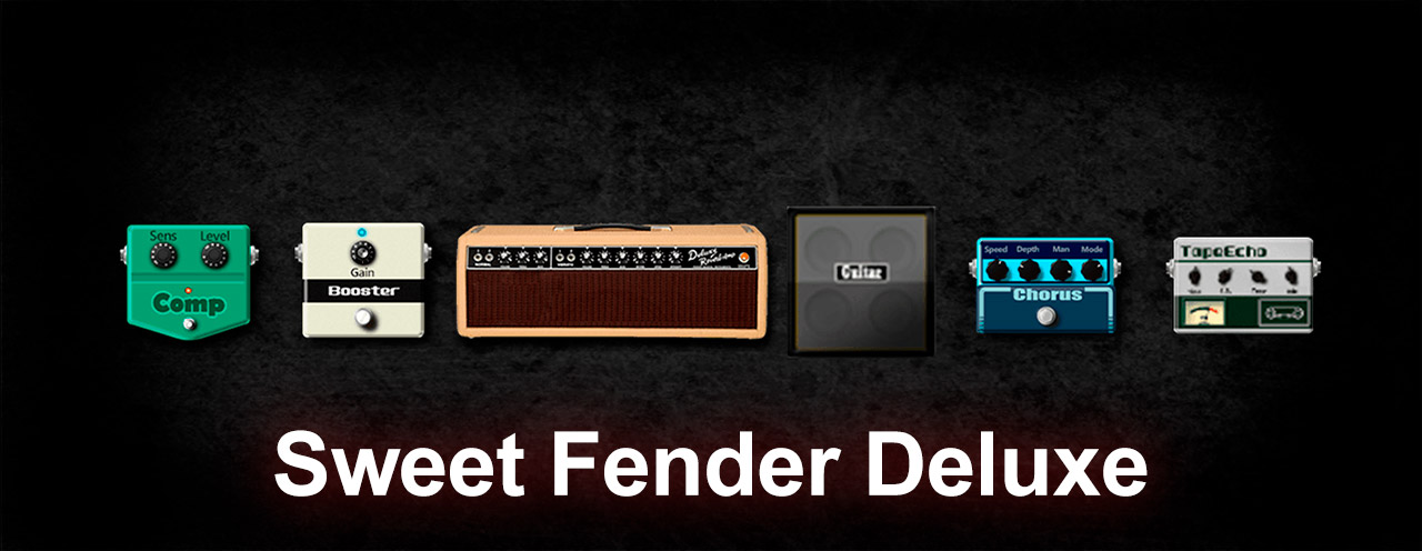 Custrom preset for ToneLib GFX - Sweet Fender Deluxe