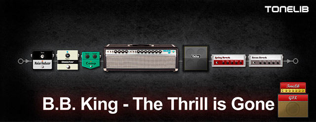 ToneLib GFX preset for the song The Thrill is Gone by B.B. King
