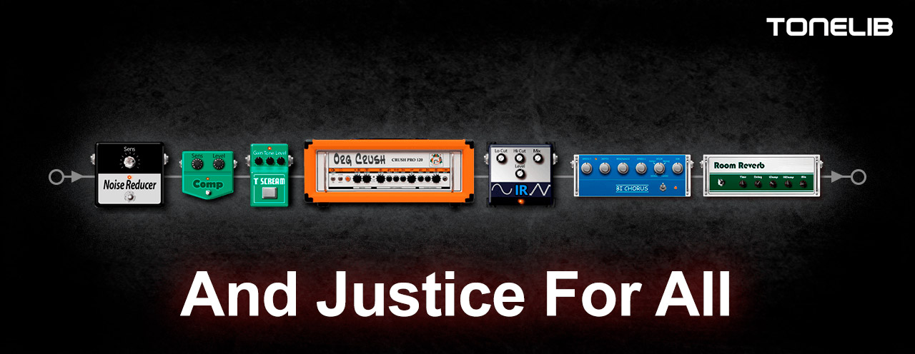  ToneLib GFX  user preset in the style of Metallica from the  And Justice for All album