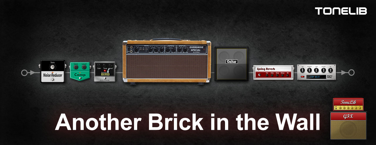 Community preset for ToneLib GFX based on the guitar tone of David Gilmour from the song Another brick in the wall
