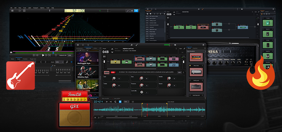 All-Guitar Bundle: Includes licenses for TL GFX , TL Metal and TL Jam