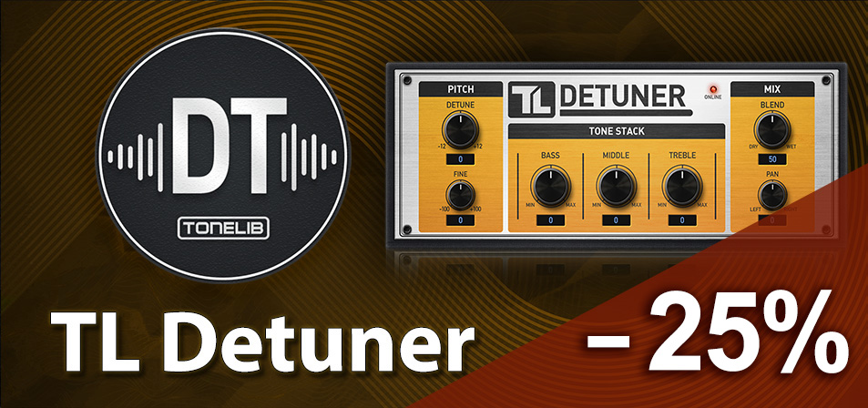 TL Detuner | Flexible and Simple Tool for High-quality Pitch Shifting 