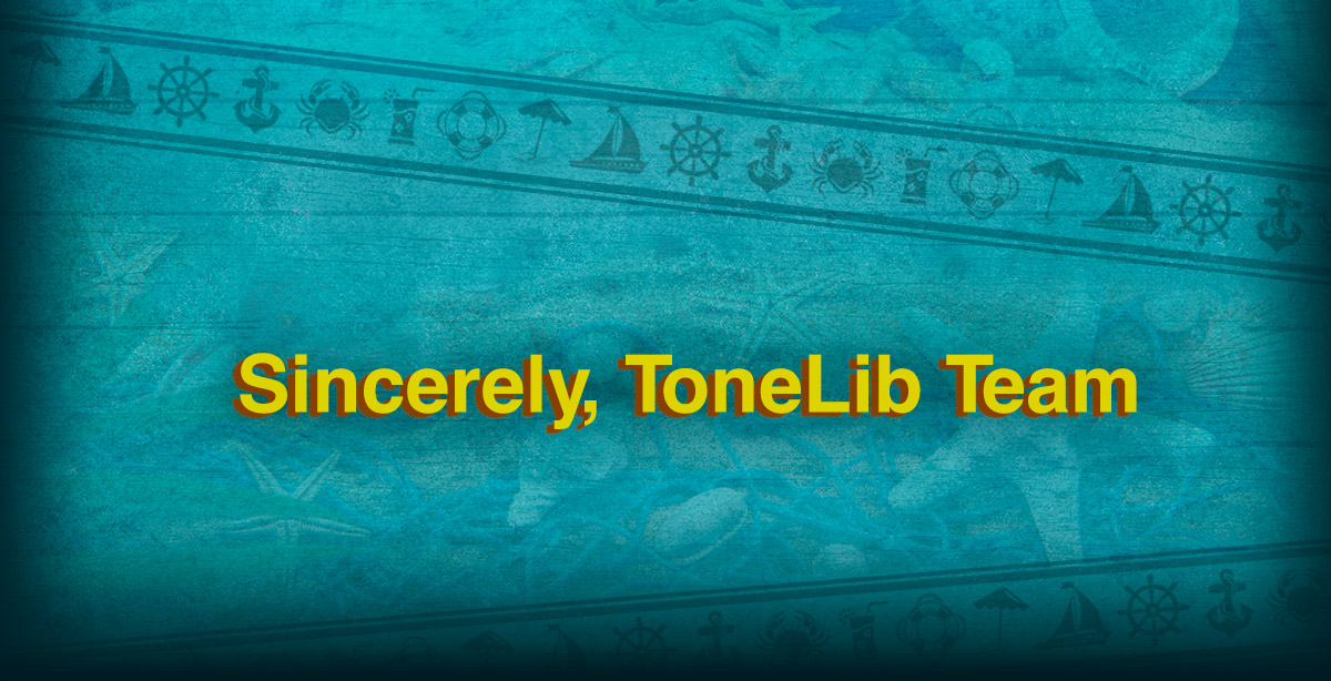 Sincerely, ToneLib team