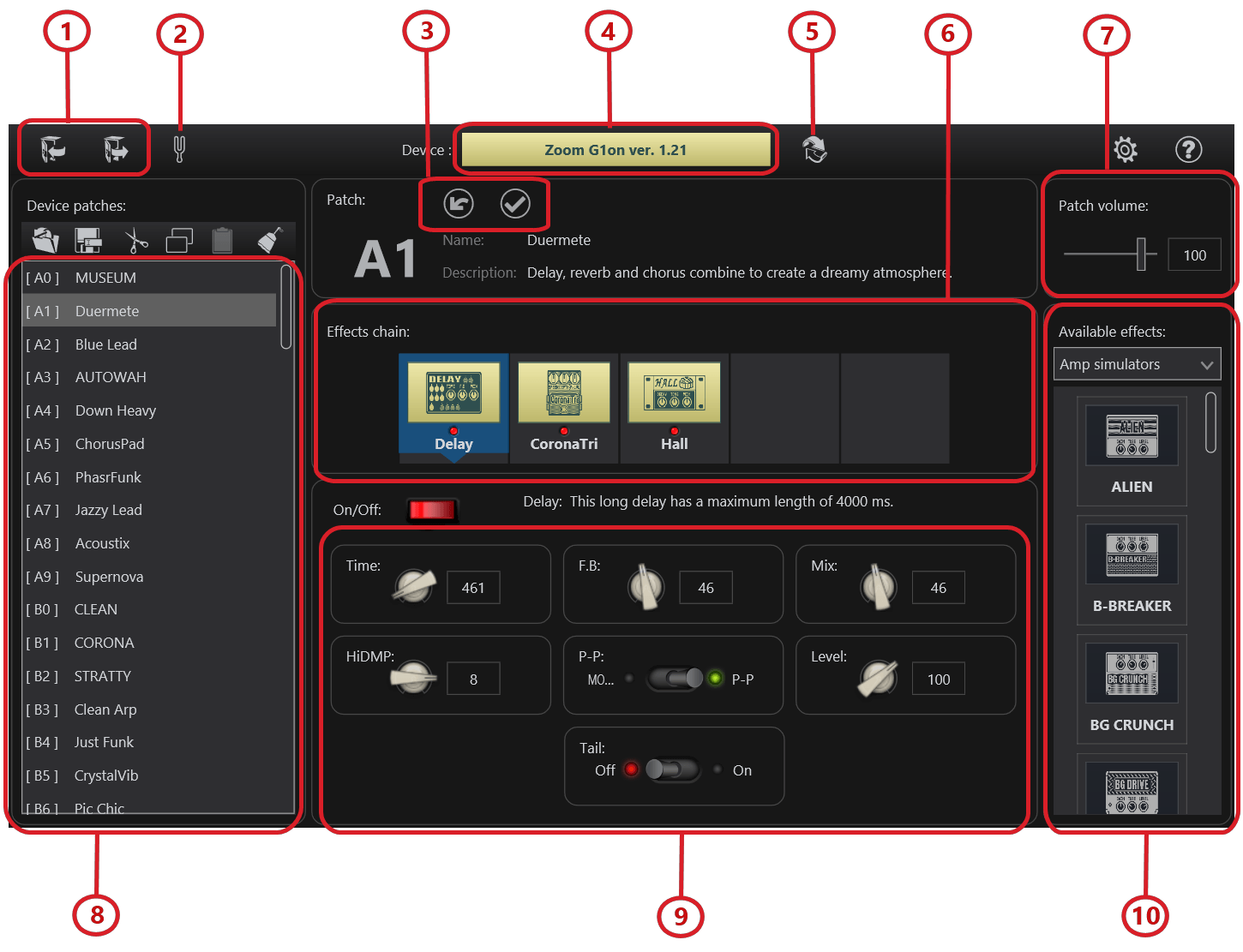 Interface guide | TL Zoom