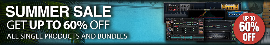 ToneLib Summer Sale is LIVE. Get Up to 60% off all single products and bundles